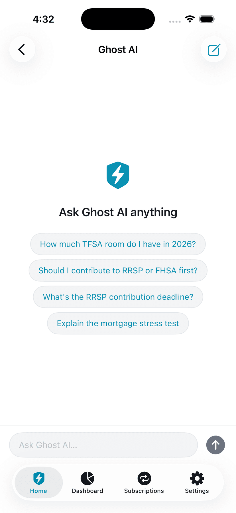 Your Canadian Finance Assistant