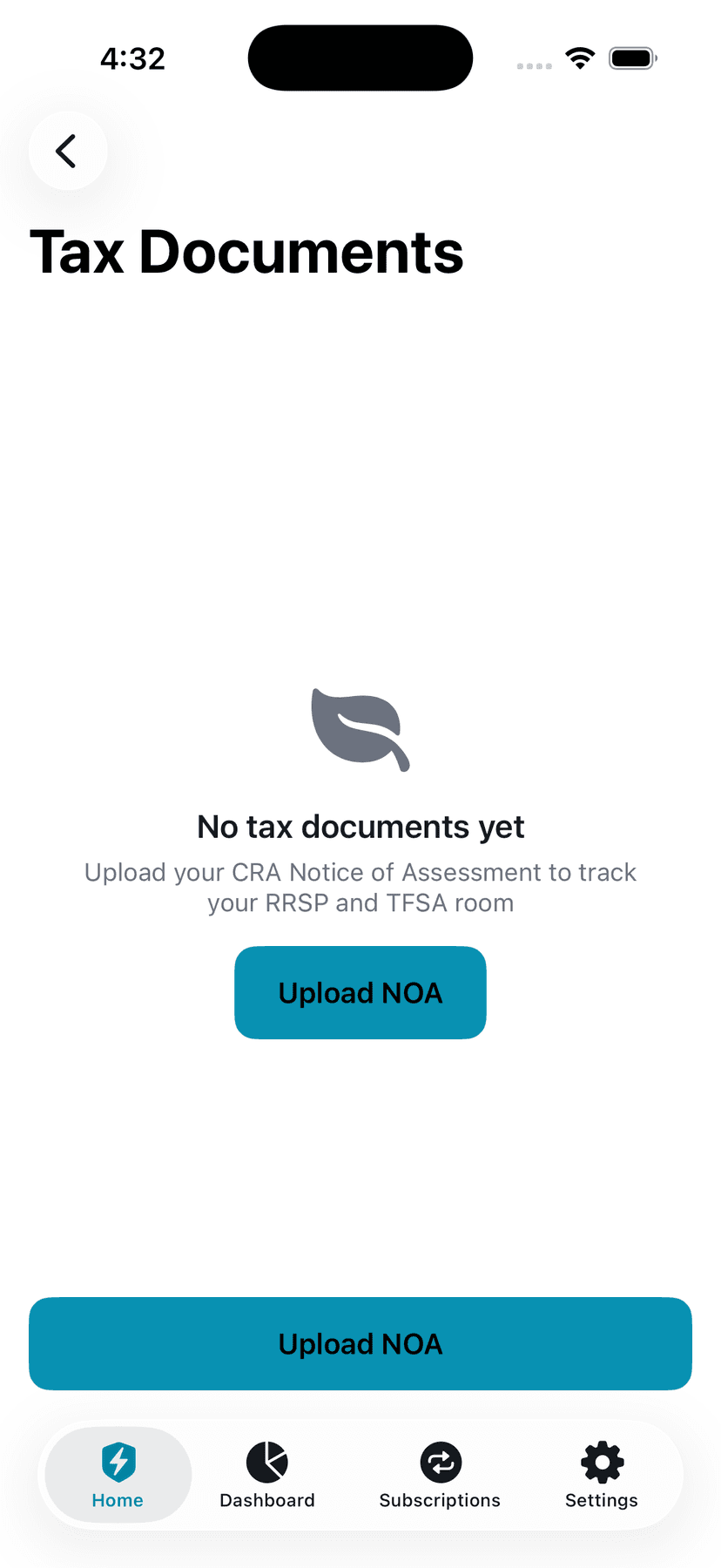 Track Your Tax Information